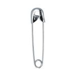 Булавки английские серебро, 25 шт, 32 мм, Gamma PAS-32