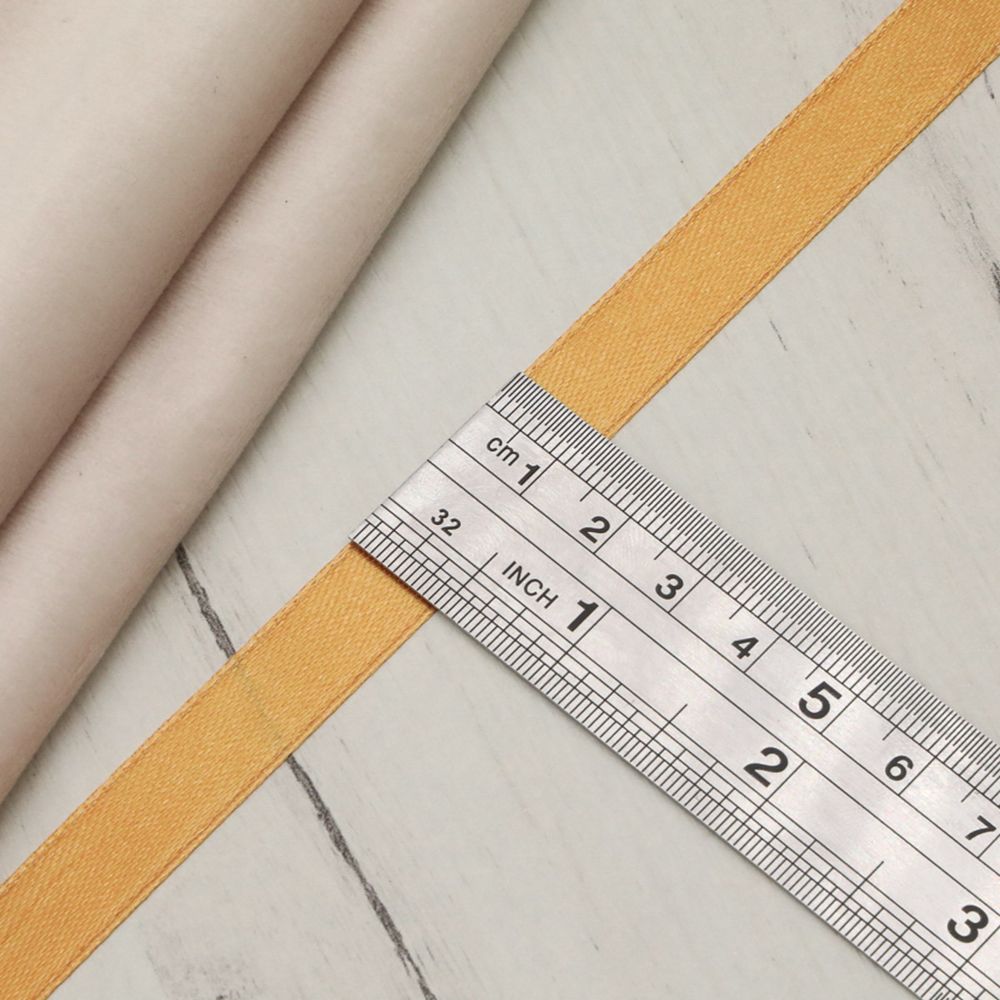 Лента атласная 1-сторонняя 12.0 мм / 22.86±1 метров, 039 т.золотой, Globus