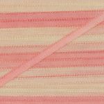 Лента (тесьма) шелковая 2.0 мм / 45.5±0.5 метров, M101 св. розовый/св. желтый, Gamma SRM-2