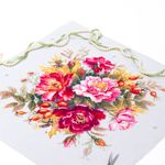 Набор для вышивания нитками Чудесная игла, Магия цветов. Шиповник, 30х30 см