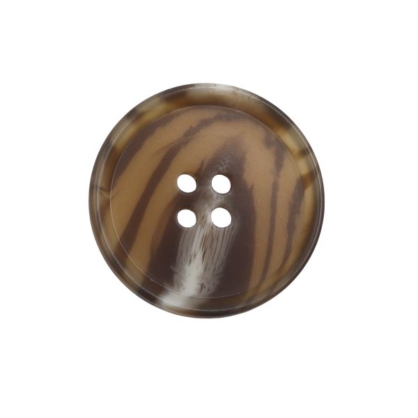 Пуговицы 4 прокола 44L=28 мм, col. C коричневый, 36 шт, CN2833