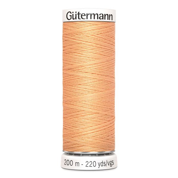 Нитки универсальные Gutermann Sew-all, 200м, 979 абрикос, 5 катушек