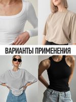 Кулирка 145 г/м², 100+100 см / 1 метр, хлопок, опененд, серый 14-4103