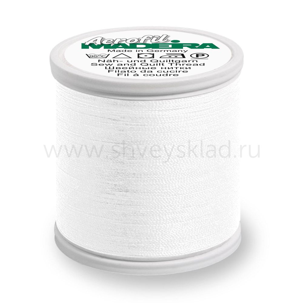 Нитки универсальные Madeira Aerofil №120, 100 м, цв. 8010, 9124, 5 катушек