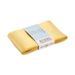 Лента атласная 1-сторонняя 75.0 мм / 5 шт по 5.4 метра, №148 горчичный, Gamma AL-75P