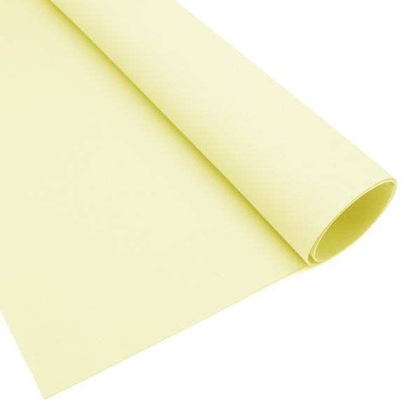 Фоамиран шелковый 50х50см, 1,0мм (слоновая кость), st-0700б