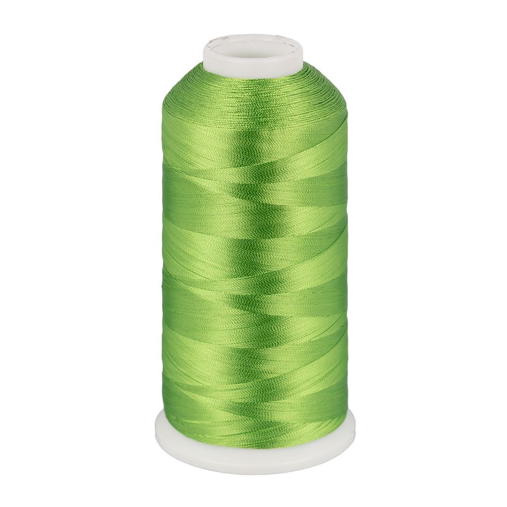 Нитки вышивальные Gamma V120/2, 5000 ярдов, 4570 м, 3246 т.салатовый