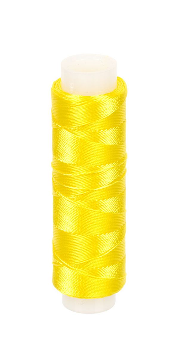 Нитки лавсан 45ЛВП 100% полиэфир 200 м, 13 шт, 124 желтый