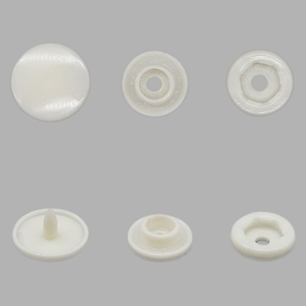 Кнопка рубашечная ⌀12,5/10мм пластик (≈1000 шт) New Star (102 айвори)