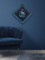 Набор для вышивания нитками Риолис, Слеза Единорога 20х20 см