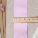 Лента атласная 1-сторонняя 50.0 мм / 22.86±1 метров, 162 ярко-сиреневый, Globus