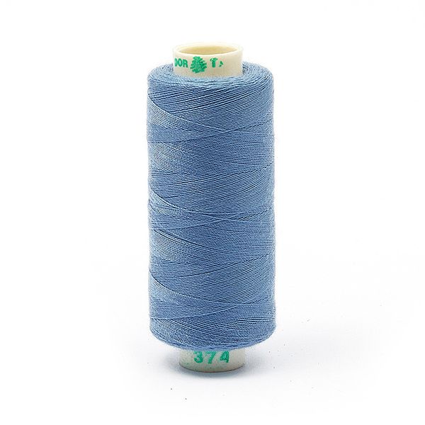 Нитки швейные бытовые Dor Tak 40/2, 366 м / 10 кат., 374 серый