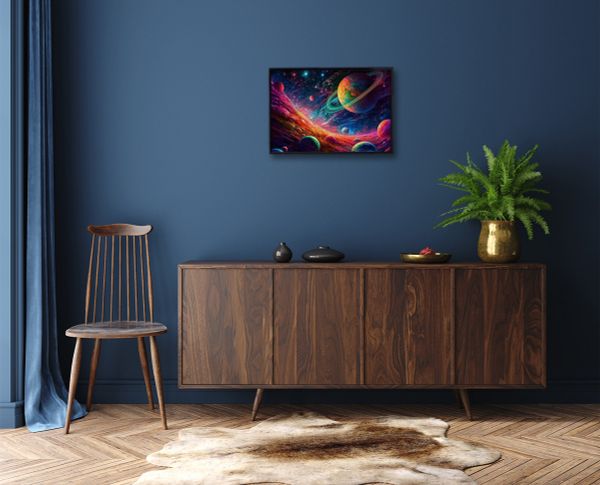 Пазл 500 элементов, Неоновый космос, PZL-500/49, Фрея