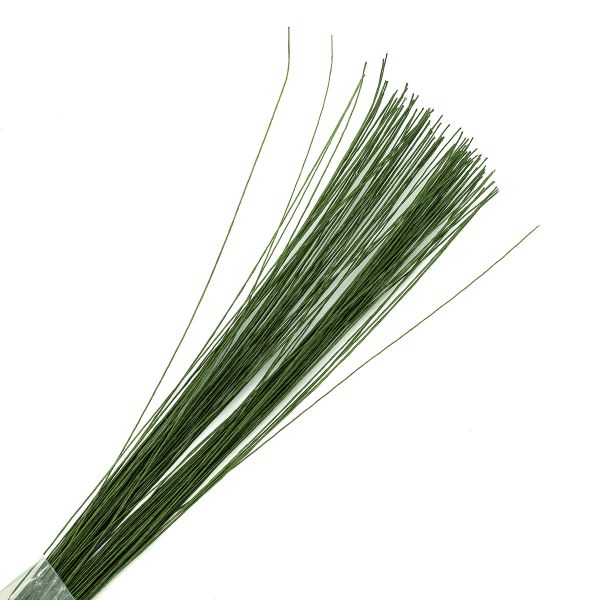 Проволока флористическая 0,40 мм, 60 см, 100 шт Astra&Craft, зеленый