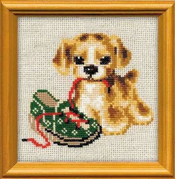 Набор для вышивания нитками Риолис, Шалун 15х15 см