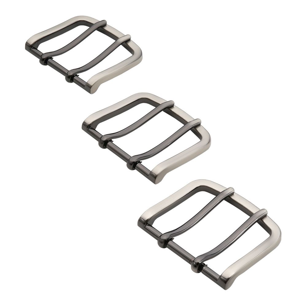 Пряжка ременная металл 45 мм, T.Nickel, 3 шт