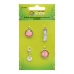 Набор декоративных подвесок Вдохновение, 4 шт. Astra&Craft, ARS2050