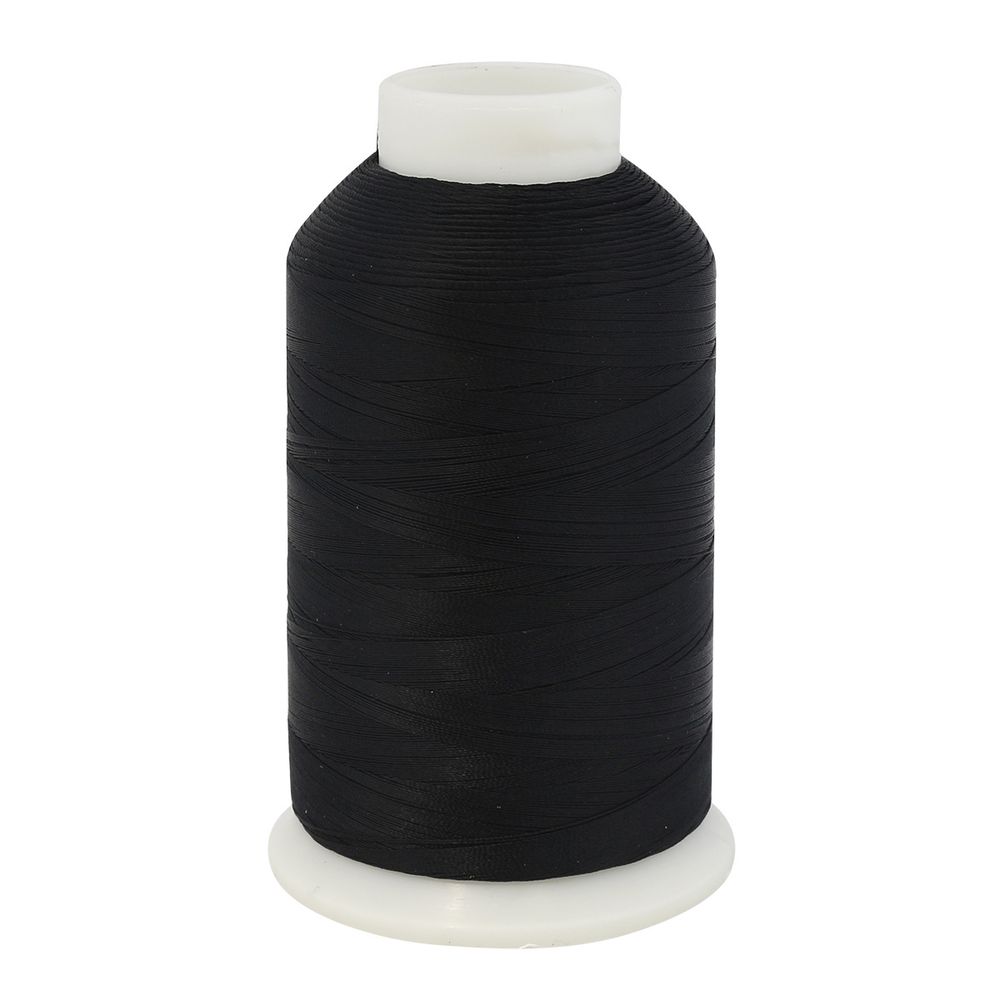 Нитки филаментные 100D/3, 3000 м, 100% п/э, Астра, 9020 черный