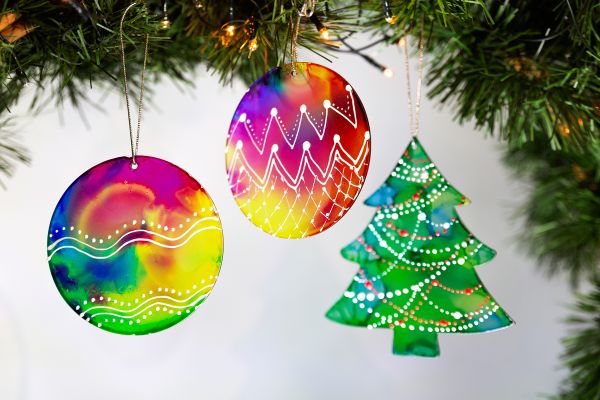 Заготовка пластиковая Елка, 12х11х11 см, 10 шт, плоская, PLB-014 Love2art