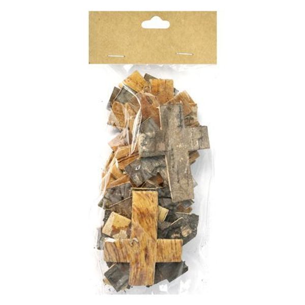 Декоративные элементы из коры дерева 