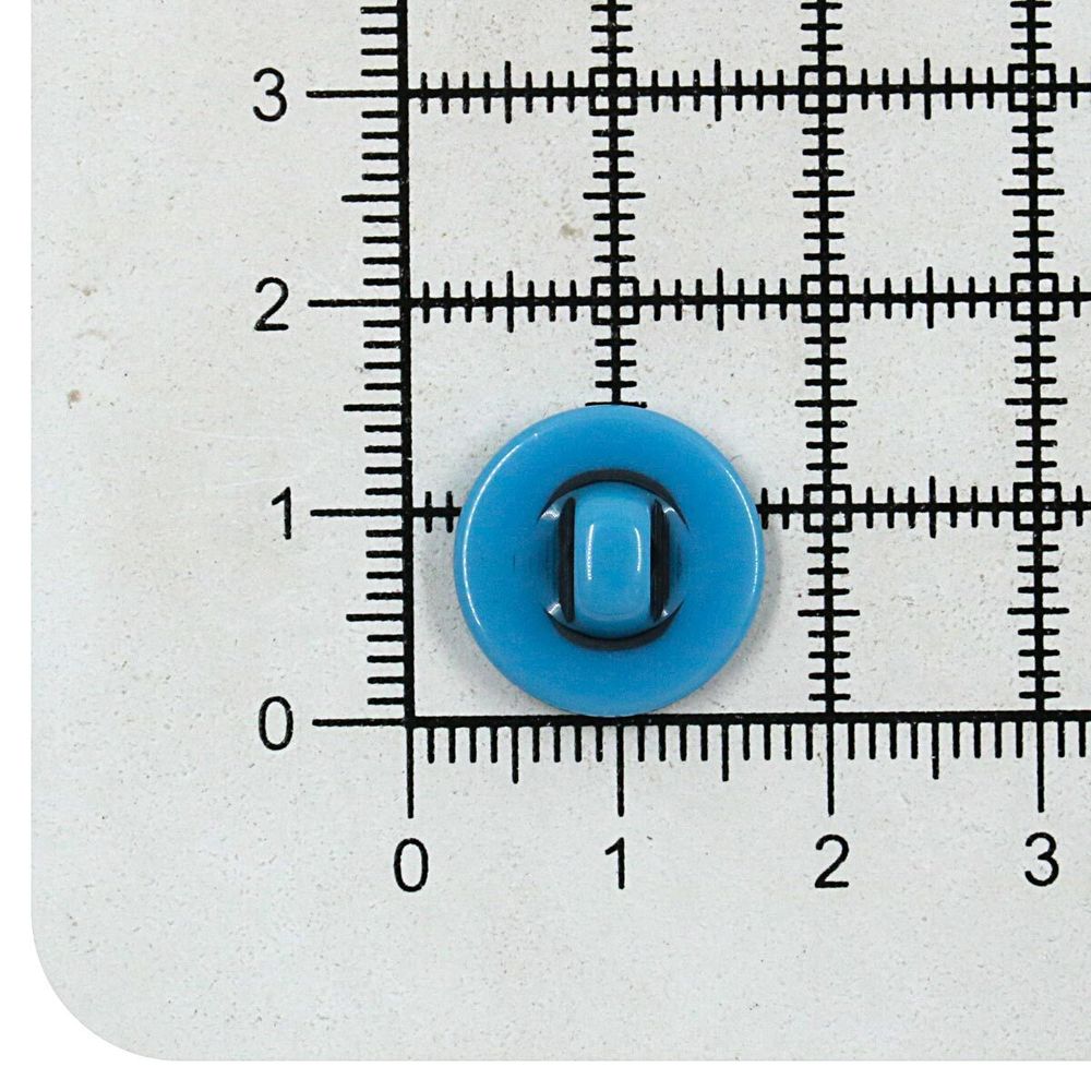 Пуговицы на ножке (3.00-1096-15) Якорь (голубой), Б65, 50 шт