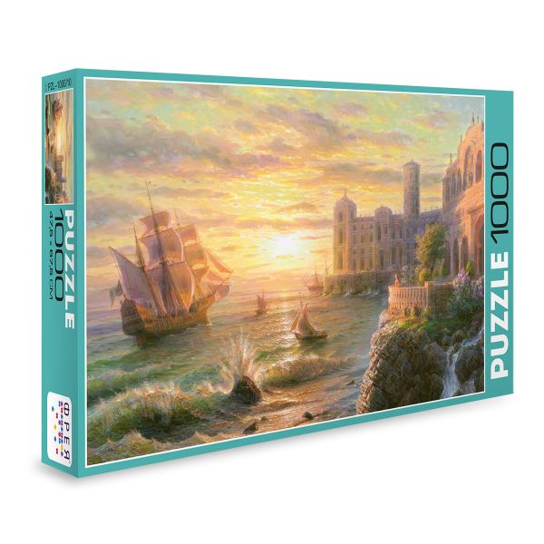 Пазл 1000 элементов, У моря, PZL-1000/10, Фрея