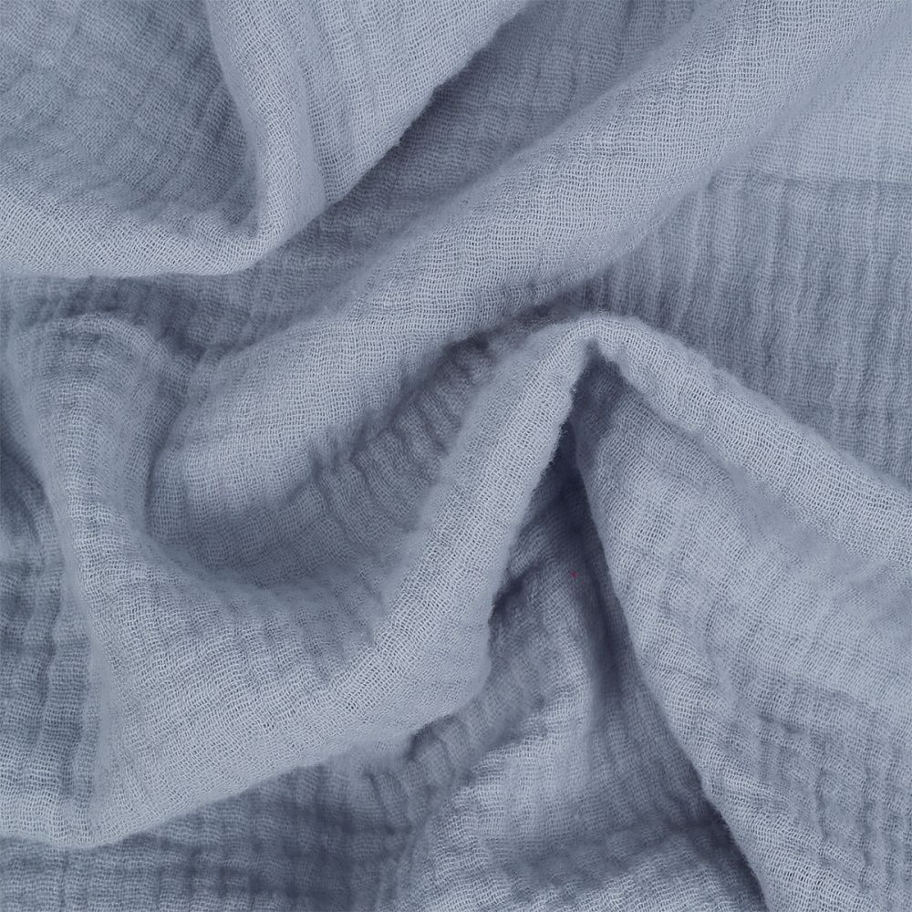 Муслин 125 г/м², 130 см / 25 метров, TBY.Mus.24723.54, цв.54 св.серый