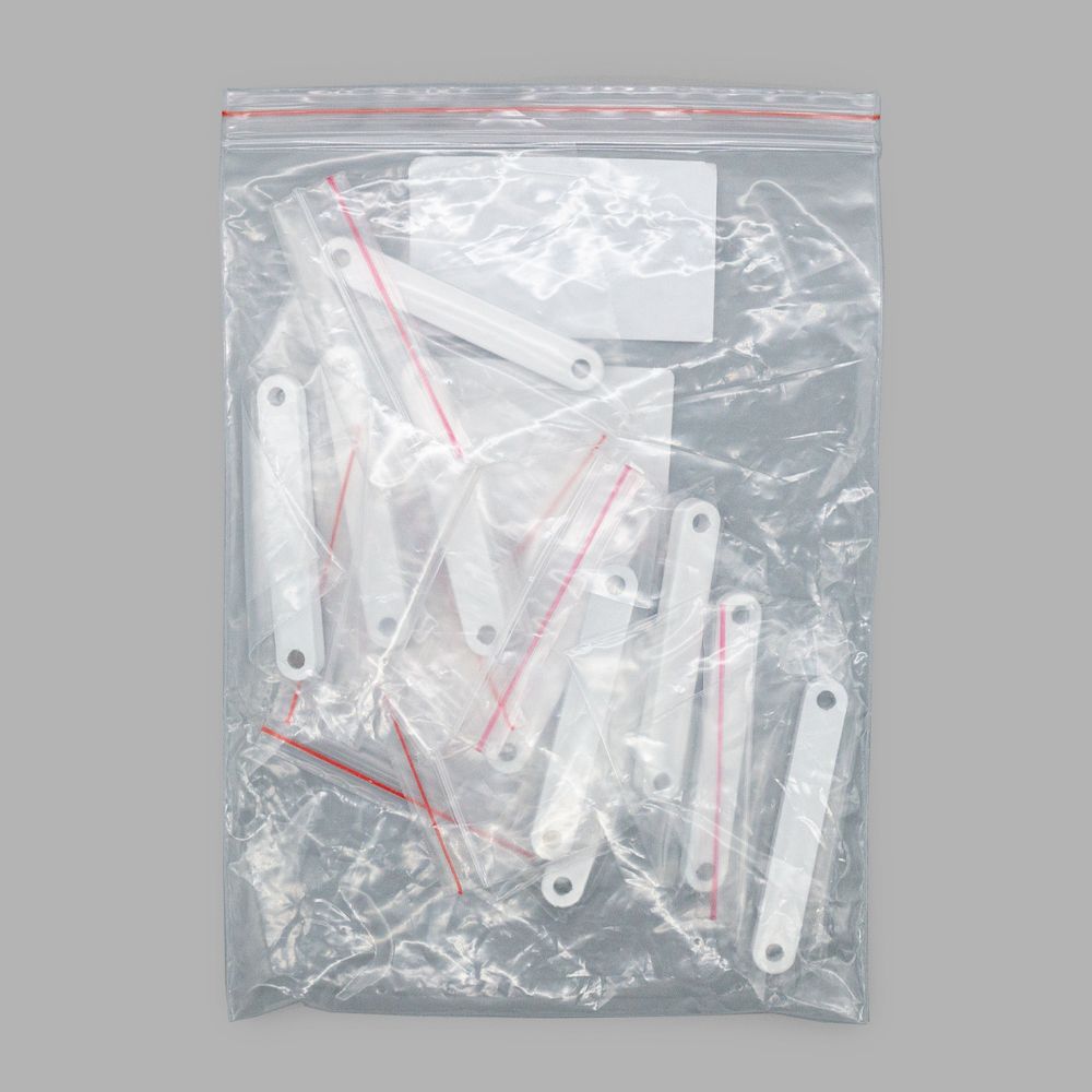 Грузики для штор 25 г, белый RAL, 9003, 10 шт