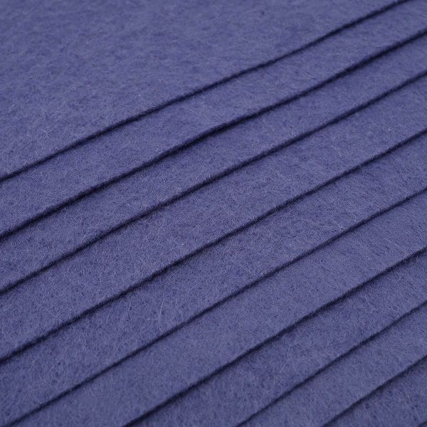 Фетр листовой мягкий 1.0 мм, 170гр, 20х30см, 10 шт/упак Astra&Craft (AF878/YF630 грязно-синий)