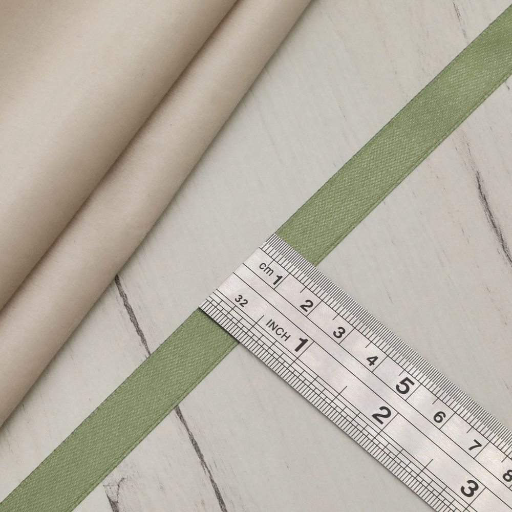 Лента атласная 1-сторонняя 12.0 мм / 22.86±1 метров, 103 шалфей, Globus