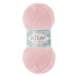 Пряжа Alize (Ализе) Happy Baby New / уп.5 мот. по 100 г, 320м, 184 розовая пудра