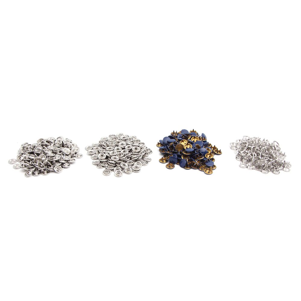 Кнопка рубашечная (джерси) закрытая ⌀9.5 мм, ≈144 шт, МЕТАЛЛ, эмаль, 569 т.синий глянцевый, NEW STAR