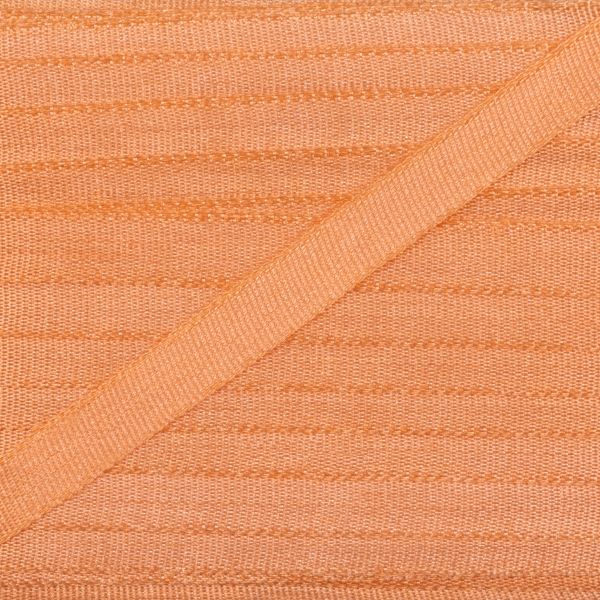 Лента (тесьма) шелковая 4.0 мм / 45.5±0.5 метров, №056 бл. оранжевый, Gamma SR-4