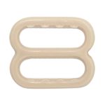 Рамки-регуляторы для бюстгальтера пластик 10.0 мм, бежевый, 100 шт, 512050-4