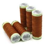 Нитки отделочные Gutermann Top Stitch, 30м, 837 терракот, 5 катушек