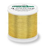 Нитки вышивальные металлизированные Madeira Metallic №40, 200 м, цв. Gold 4, 9842, 5 катушек