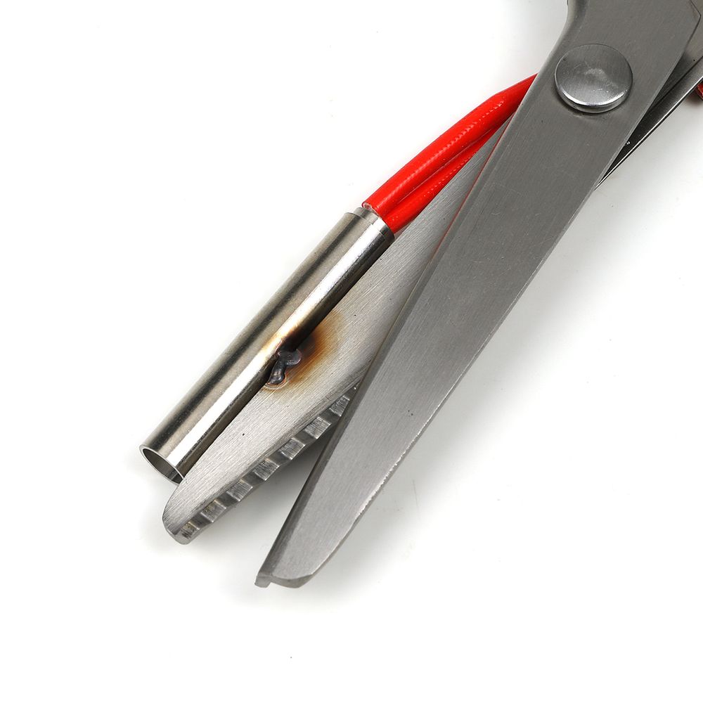 Горячие ножницы для ткани ЗИГЗАГ 95 мм (230 мм), 100W