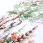 Набор для вышивания нитками Чудесная игла, Дух летнего леса, 17х27 см