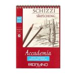 Альбом для эскизов AccаDemia 120 г/м², A5 14.8х21 см, на спирали 50 л, Fabriano 44121421