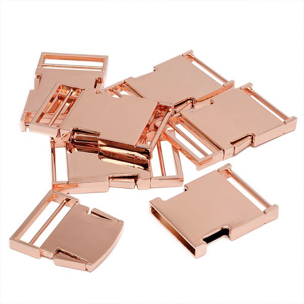 Фастекс (пряжка трезубец) металл 30 мм, 58x35 мм, золото, 6 шт