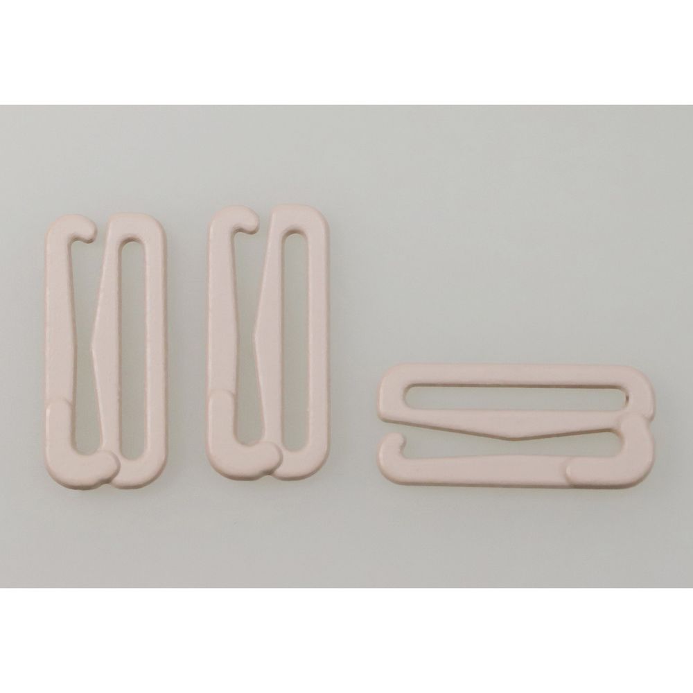 Крючки для бюстгальтера металл 20.0 мм, 168 серебристый пион, Arta, 50 шт