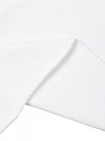 Футер 2-нитка петля поликоттон стрейч 220 г/м², 160 см / 3 метра, ФУТ2Х.TBY.ХЛ-ПЭ.БЕЛ.3, цв.белый