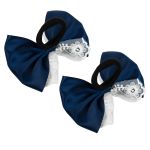 Набор резинок для волос 10 шт (5х2 шт), №02 синий-белый, Cherry Mary DR07082