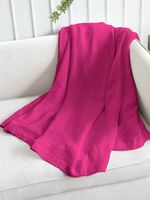 Муслин 125 г/м², 130 см / 2 метра, TBY.Mus.24723.51.2, цв.51 ярко-розовый