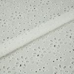 Ткань шитьё (прошва) 285 г/м², 140 см / 10 метров, белый, Gamma YFAS-3670