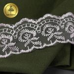 Кружево капроновое 45 мм / 9.14 м, TBS.30010 цв.147 (233) розовый, Kruzhevo