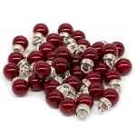 Пуговицы на ножке 8мм (red(красный)), GE18, 36 шт