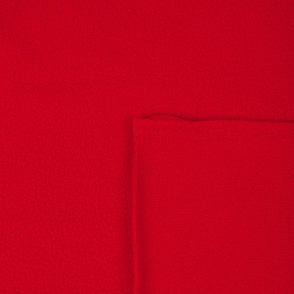 Флис 2-сторонний 190 г/м², 150 см / 2 метра, TBY-0059-S171 цв.S171 красный