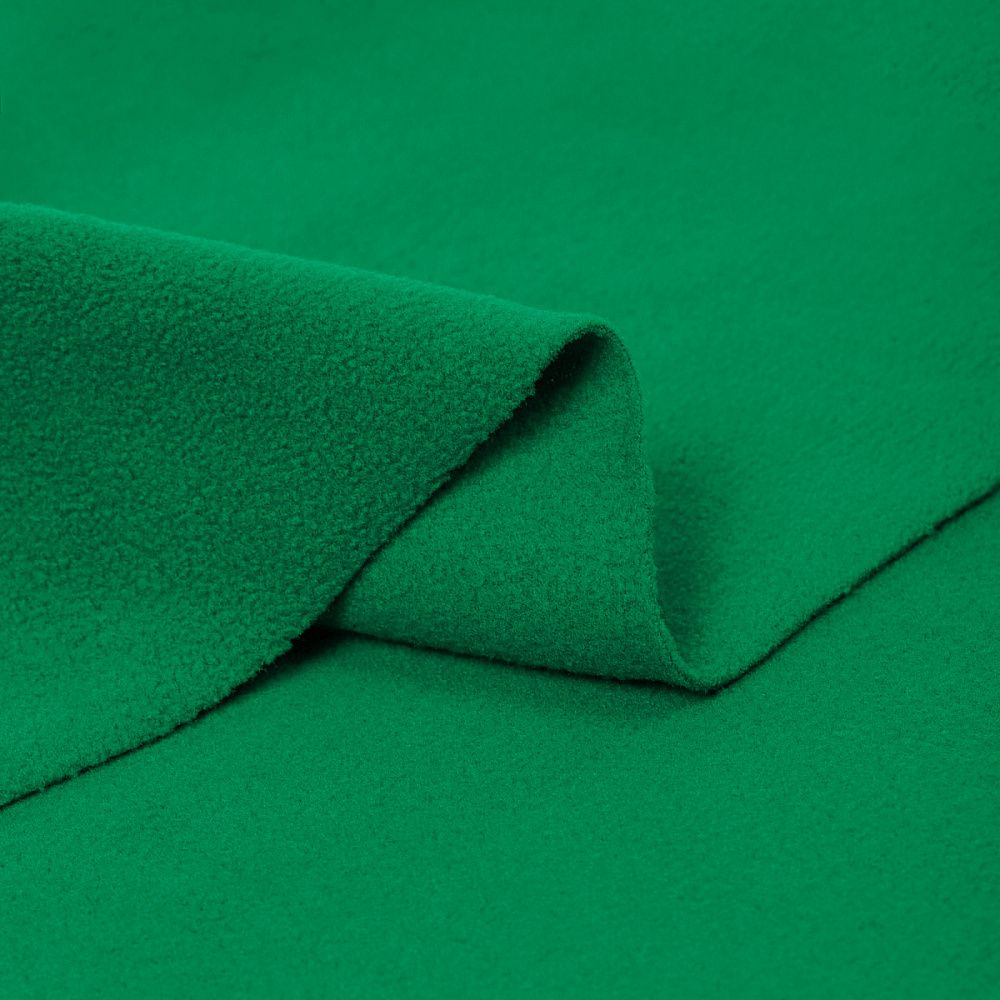 Флис 2-сторонний 190 г/м², 150 см / 2 метра, TBY-0059-243.2, цв.F243 зеленый
