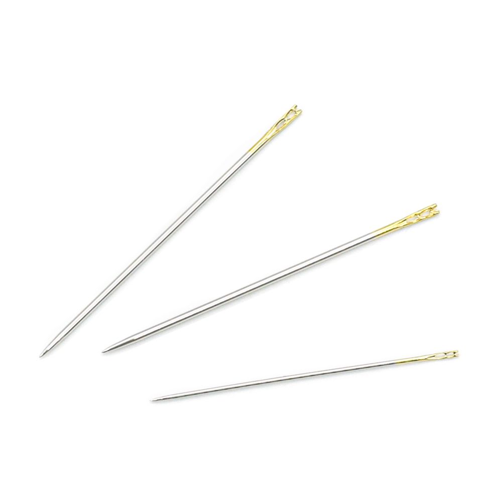 Иглы ручные с упрощенным вдеванием №4-8,12 шт, в розетке, Pony